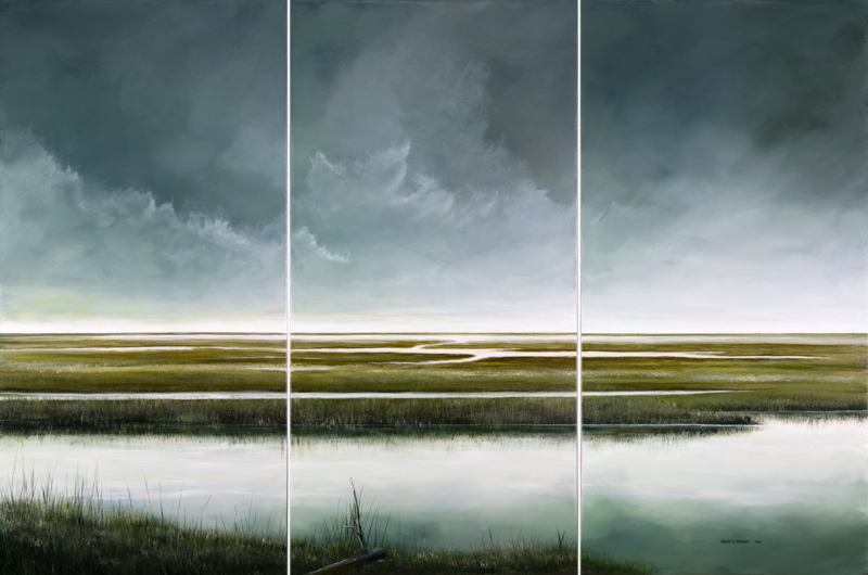 Tranquility - Triptych - 36x54 - $9,000 - SOLD