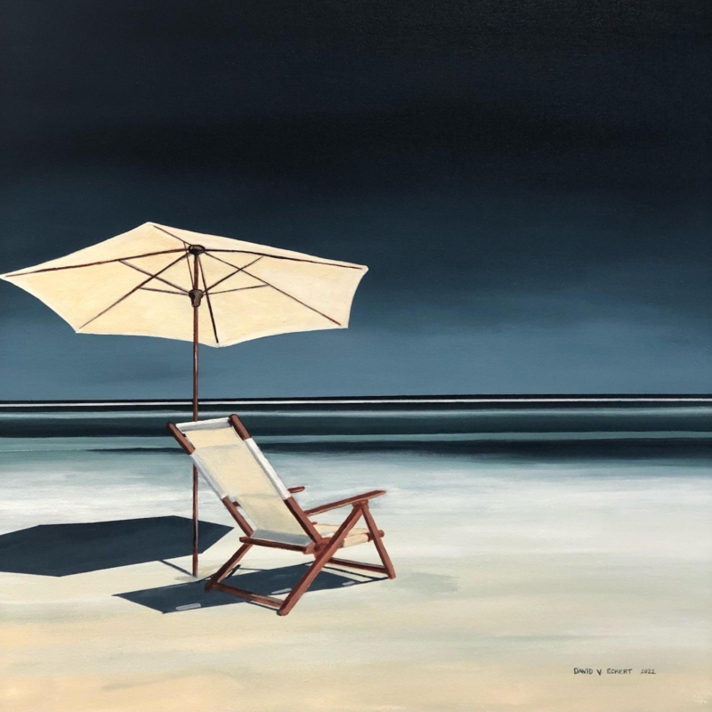 Beach Chair Umbrella - 30x30 - SOLD